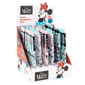 Pix cu gel automat Colorino Minnie Mouse, 0.7mm, albastru