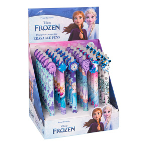 Pix cu gel ce se șterge ColorinoDisney Frozen albastru, 0,5mm