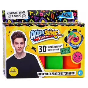 Set de creație "Aqua Slime" Vlad A4 250 gr