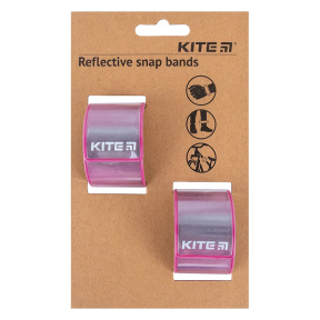 Set brățări reflectorizante KITE, lilac