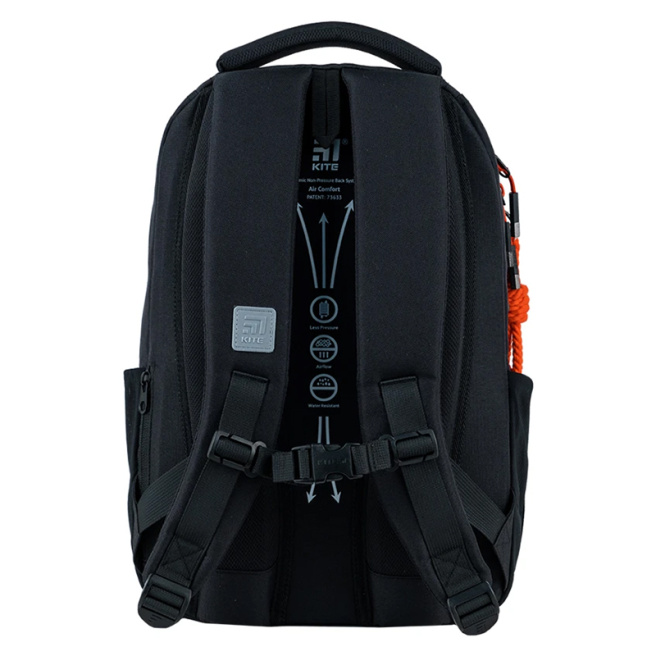 Школьный рюкзак KITE teens с 2-мя отделениями Air Comfort 17L No Exit