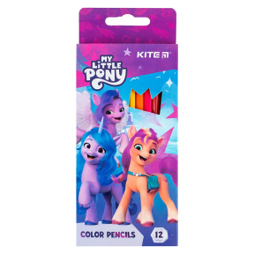 Creioane colorate KITE My Little Pony, 12 culori