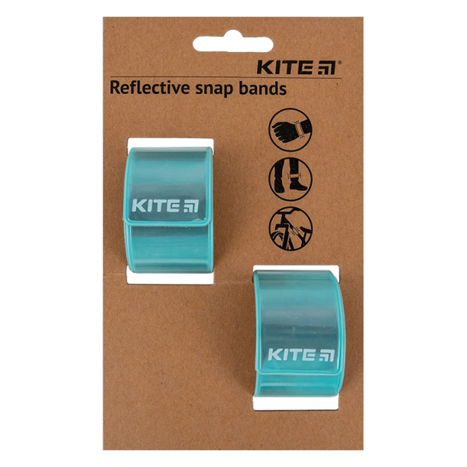 Set brățări reflectorizante KITE, mint