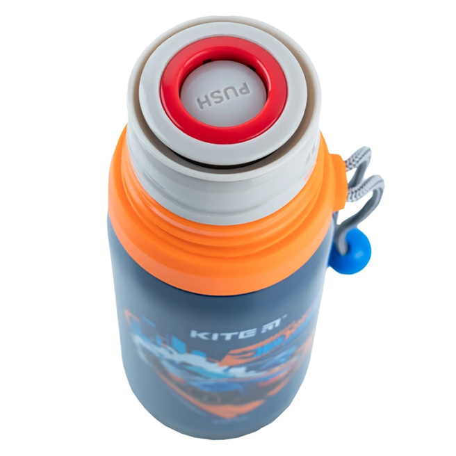 Бутылка-термос для воды KITE Hot Wheels, 350 мл