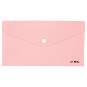 Mapă plic DL Axent Pastelini, roz