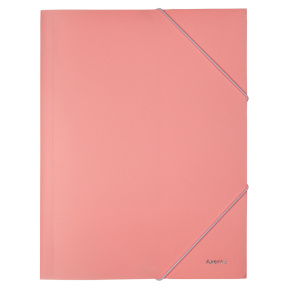 Mapă cu elastic A4 Axent Pastelini, roz