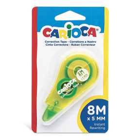 Bandă corectoare Carioca 5mm x 8m, în blister