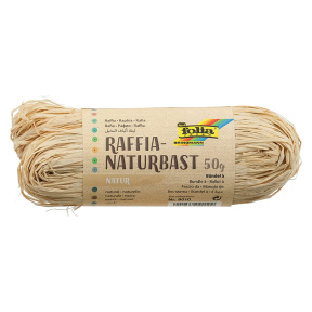 Rafie naturală, 50 g, culoare naturală