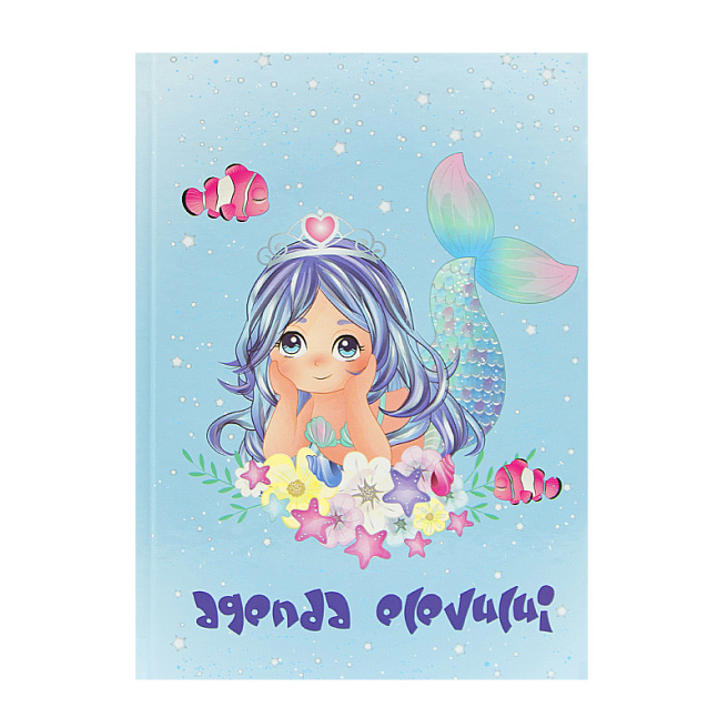 Дневник школьный NEW SCHOOL MERMAID 48 листов, твердая обложка