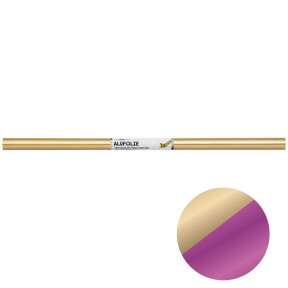 Folie pentru ambalarea cadourilor, față dublă, 50х78 cm, culoare fuchsia