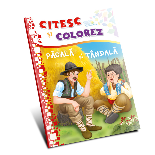 Citesc și colorez. Păcală și Tândală (nou)