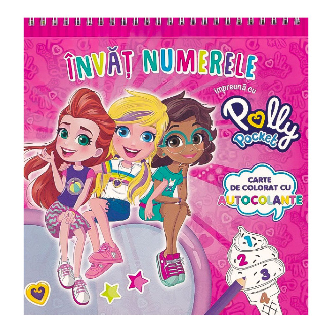 Învăț numerele împreună cu Polly Pocket