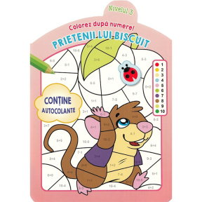 Colorez după numere. Prietenii lui Biscuit