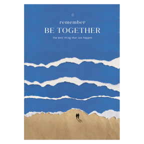 Тетрадь 48 листов Евро клетка Greenwich Line "Be together"
