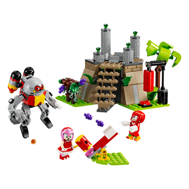 Constructor LEGO Sonic the Hedgehog Knuckles și Sanctuarul Maestrului Smarald