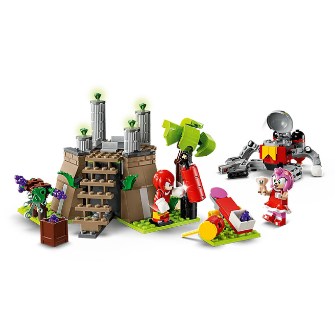 Constructor LEGO Sonic the Hedgehog Knuckles și Sanctuarul Maestrului Smarald