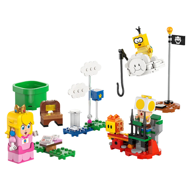 Constructor LEGO Super Mario Aventură cu LEGO Peach interactiv