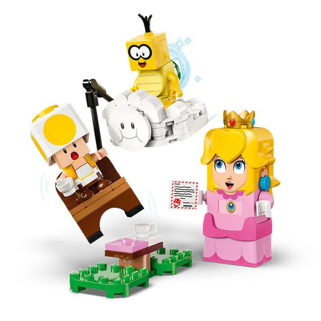 Constructor LEGO Super Mario Aventură cu LEGO Peach interactiv