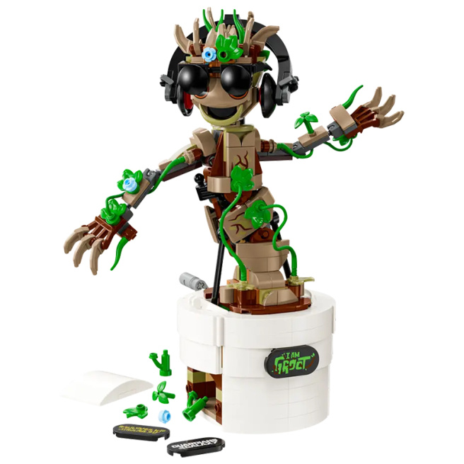 Constructor LEGO Marvel Dancing Groot