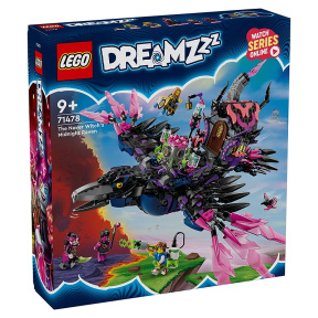 Constructor LEGO Dreamzzz Midnight Raven Vrăjitoarei Never