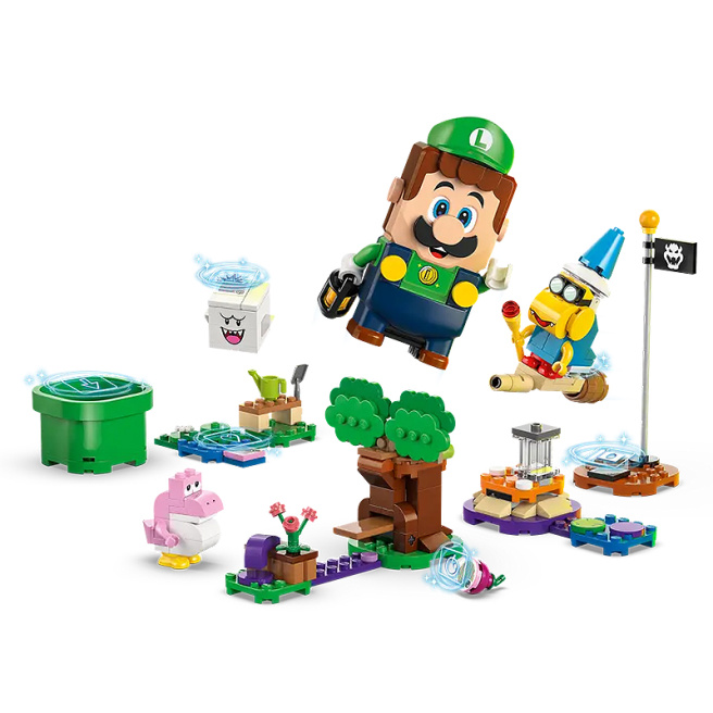 Constructor LEGO Super Mario Aventură cu LEGO Luigi interactiv