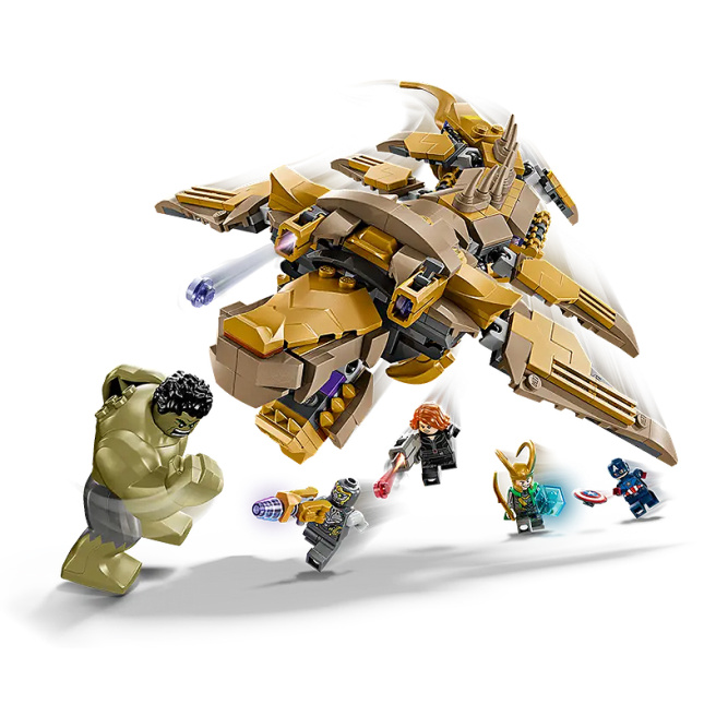 Constructor LEGO Marvel Razbunatorii vs Leviathan