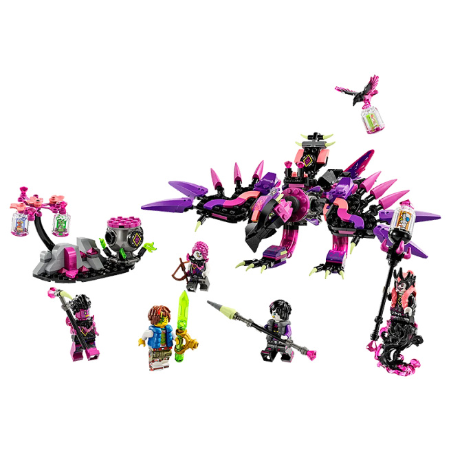 Constructor LEGO Dreamzzz Creaturi de coșmar ale vrăjitoarei Niciodată