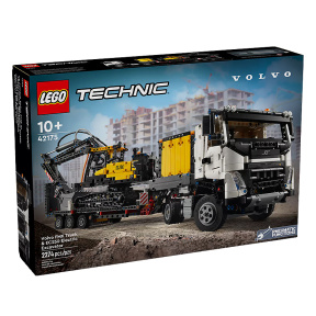 Конструктор LEGO Technic Грузовик Volvo FMX и электрический экскаватор EC230