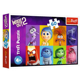 Пазлы "60" - "Know your emotions / Disney Inside Out 2"