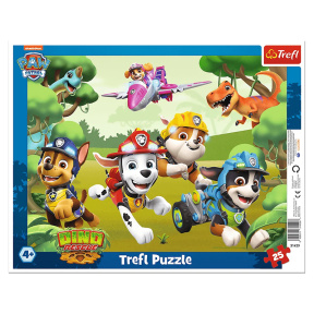 Пазлы "25 Frame" - "Amazing dog tricks Paw Patrol"