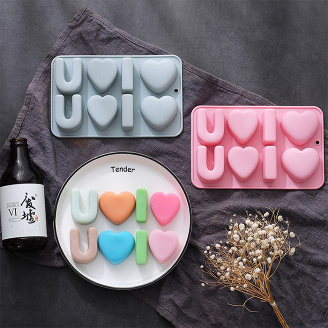Молд силиконовый Valentine Day ILU 19.9х12.6х2.6 см