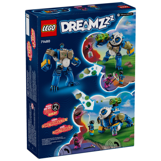 Constructor LEGO Dreamzzz Logan cel Puternic Panda