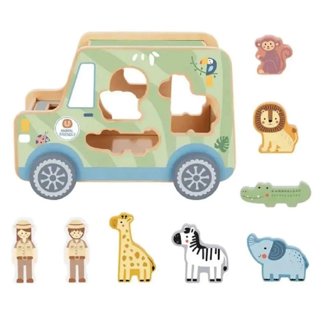 Sorter Jeep cu animale