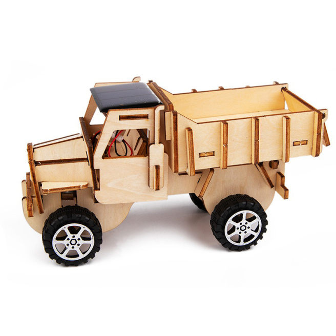 Set constructor din lemn Camion