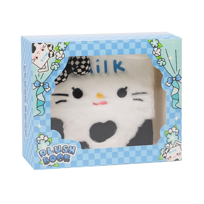 Carnet notițe A5 plush, în cutie, Milky