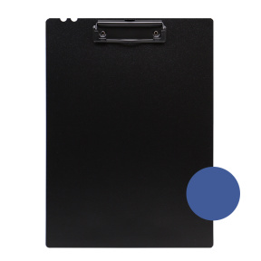 Clipboard A4 KLASSE, PP foam, 2 culori (albastru-negru)