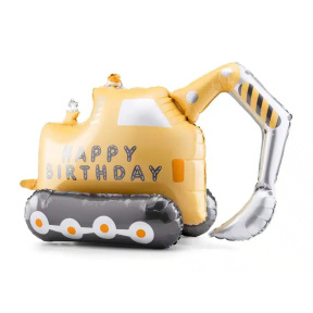 Balon folie Excavator, 49x76,5 cm, AIR