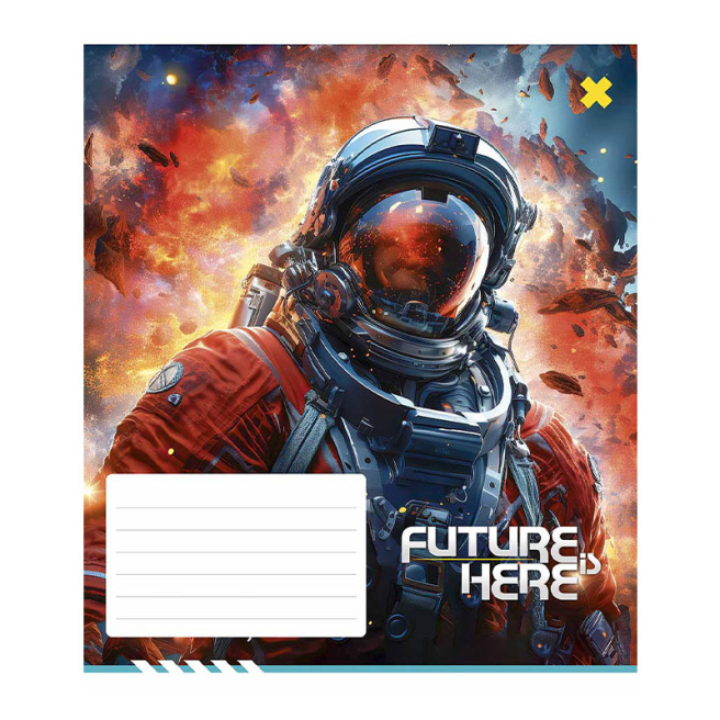 Caiet 24 foi, linie, Shkolyarik Future here