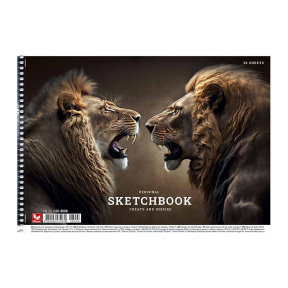 Альбом для рисования на спирали A4 PAIRS POWER, 30 листов, 120 г/м2