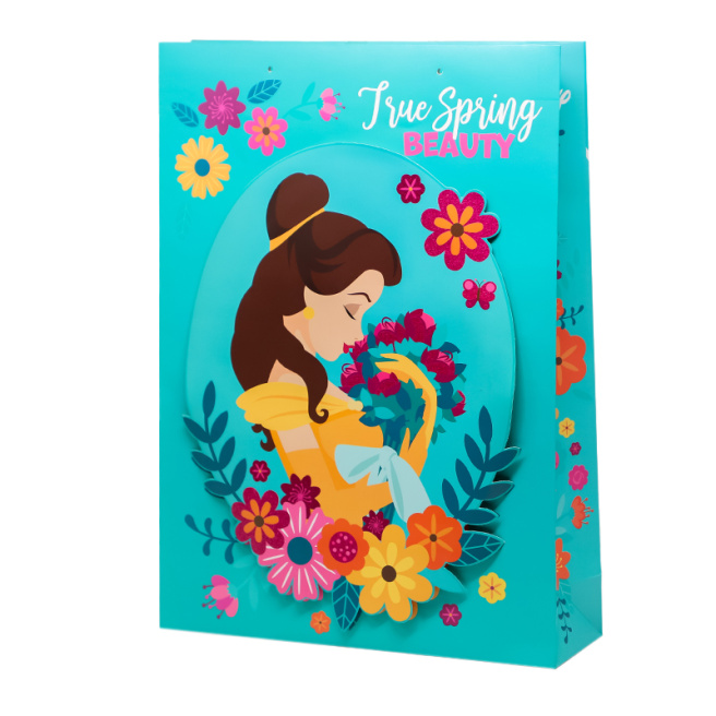 Пакет подарочный (XL) НГ Disney 33x45,7x10,2 см (в миксе 12 шт)