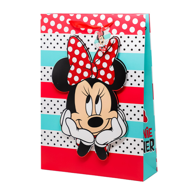Пакет подарочный (XL) НГ Disney 33x45,7x10,2 см (в миксе 12 шт)