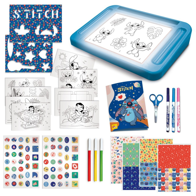 Доска для рисования с подсветкой Stitch