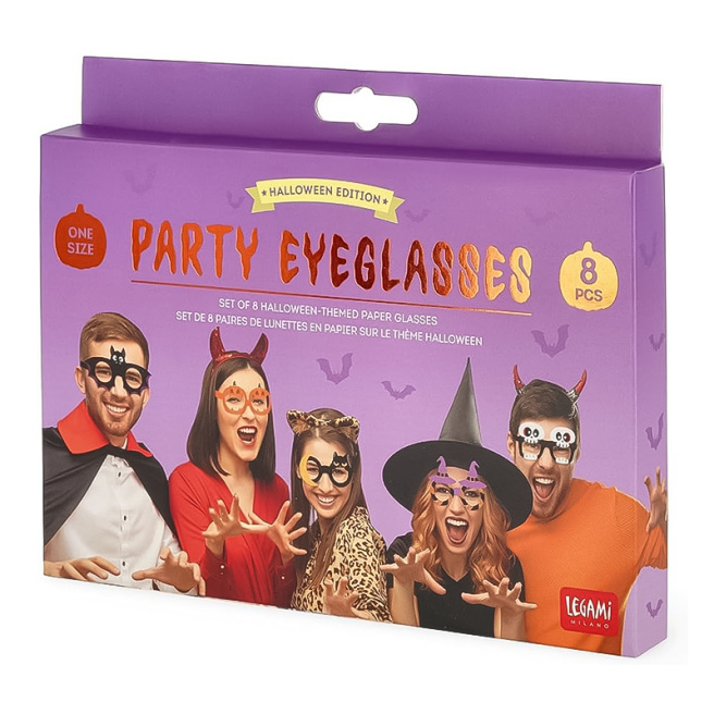 Set de ochelari pentru petrecere Legami, 8 buc. - HALLOWEEN