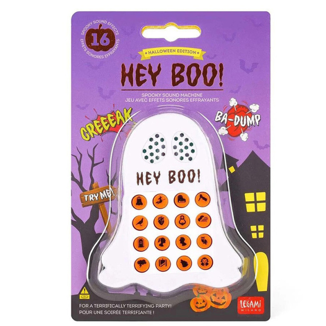 Mașină de sunete înfricoșătoare Legami - HEY BOO! - HALLOWEEN