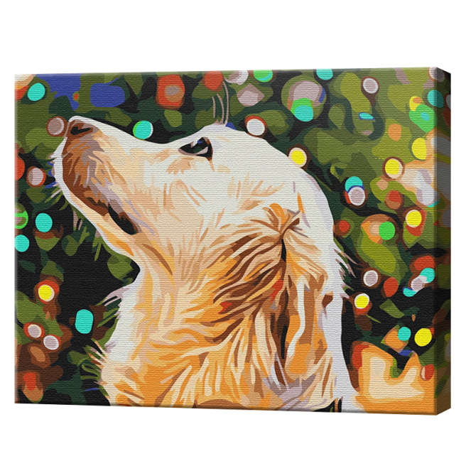În așteptarea minunii, 40x50 cm, pictură pe numere