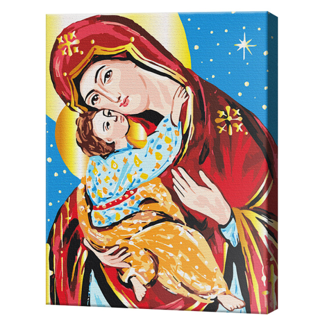 Dragostea sfântă, 40x50 cm, pictură pe numere