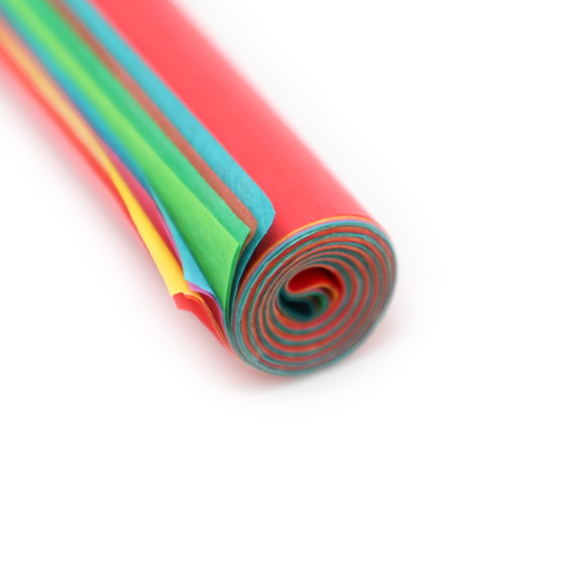 Set hârtie tissue, 10 foi, mix culori, A3 (297x420 mm)