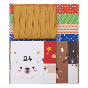 Set pentru crearea unui calendar advent, 24 cutii