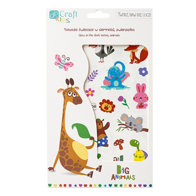 Set tatuaje Luminiscente Animale