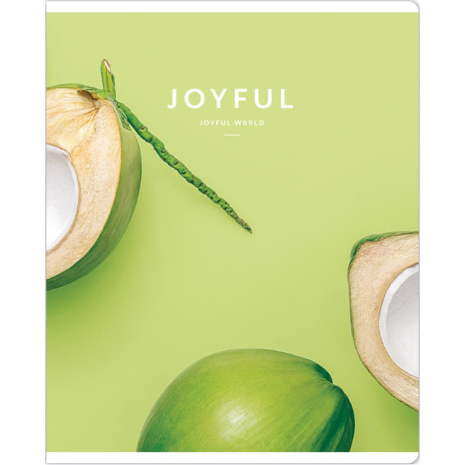 Caiet 48 foi pătrățele Greenwich Line "Joyful world"